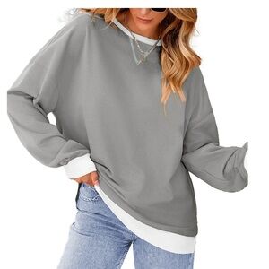 NWT Oversized Sweatshirt Pullover  Size XL